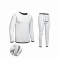 thumbnail image 4 of Men'S Warm Sweatshirt & Pants Set Black & White Long Sleeve, 4 of 5
