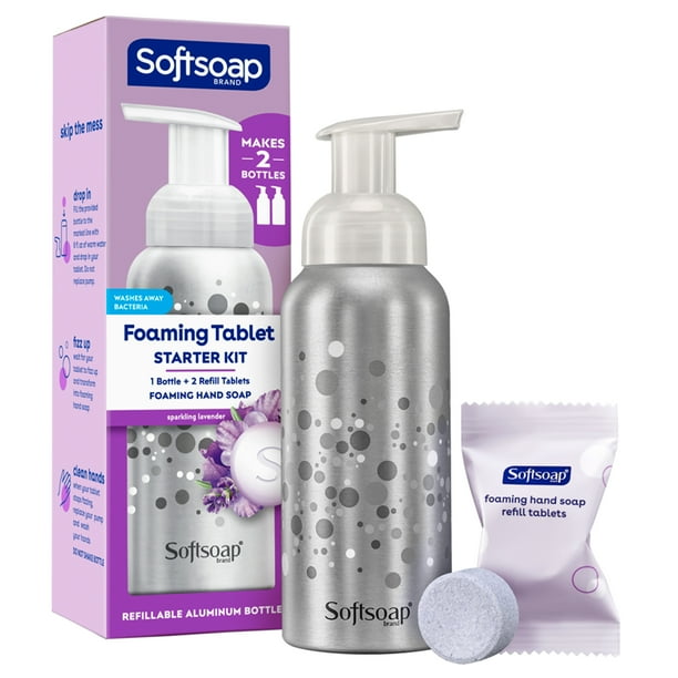 softsoap foaming hand soap sparkling lavender