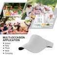 thumbnail image 5 of Visera ajustable, gorra de protección solar deportiva para niños, gorra para el sol, tapa superior vacía al aire libre, 5 of 5