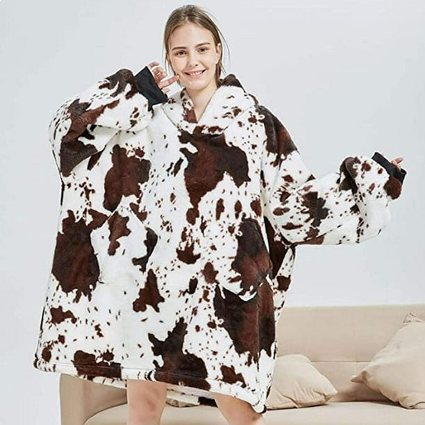 Couverture à capuche chaude portable couverture sweat à capuche