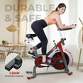 thumbnail image 4 of Home Cycling Bike for Cardio Gym, Stationary Bike with Comfortable Seat Cushion, 35 LBS Flywheel and 330LBS Weight Capacity, 4 of 12