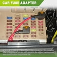 thumbnail image 2 of HUGFEGWE 5Pack Fuse Tap, 12V Car Add-a-Circuit Fuse Tap, Standard Mini Micro2 and Low Profile Fuse Taps, Universal Car Accessories ATO ATC ATM APM Fuse Adapter Jumper for Cars Trucks U2537-6069, 2 of 6