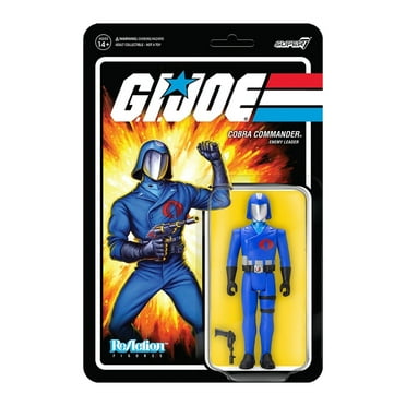 Super7 - G.I. Joe Reaction Figures Wave 1A - Cobra Commander [COLLECTABLES] Action Figure, Figure, Collectible