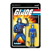 Super7 - G.I. Joe Reaction Figures Wave 1A - Cobra Commander [COLLECTABLES] Action Figure, Figure, Collectible