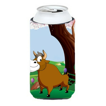

Carolines Treasures APH7628TBC Bull under the Tree Tall Boy beverage insulator Hugger Tall Boy multicolor