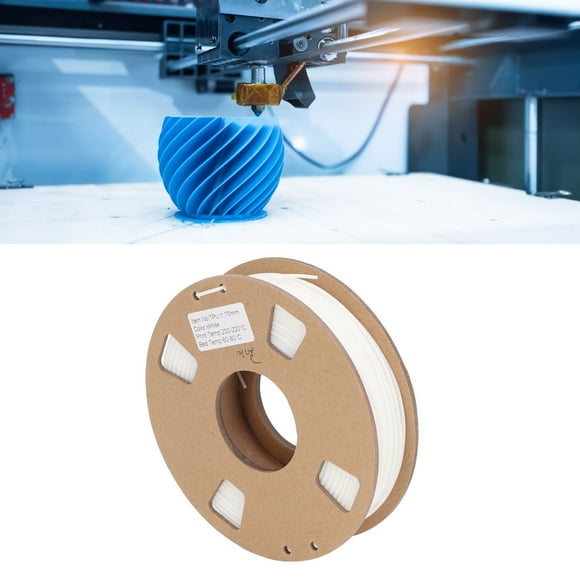 Filamento De TPU, Consumible De Impresora 3D Estable De 1,75 Mm Para Enchufes Para Hojas