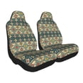 thumbnail image 2 of Naloa Traditional Tribal Aztec1 Car Seat Covers 2PCs Front Car Seat Covers Universal fit for Most Cars SUVs and Trucks - 1, 2 of 5