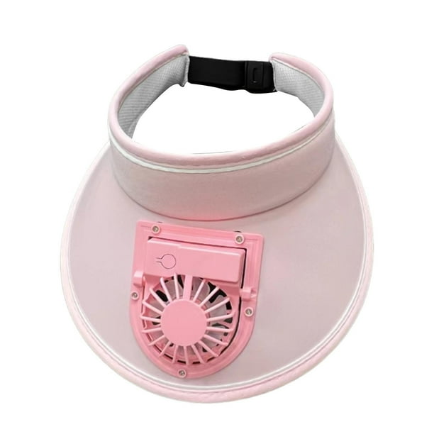 Sombrero con visera y ligero para niños, adultos, hombres, mujeres, niñas y niños en vacaciones. Rosa