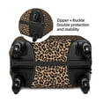 thumbnail image 6 of Uemuo Brown Leopard Printed Washable Luggage Cover - Fashion Suitcase Protector Fits 18-32 Inch Luggage -Large, 6 of 9