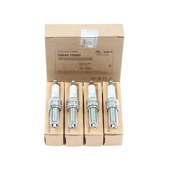 [Smart Choice Store] Genuine OEM Spark Plug 4pcs 1884610060 for Hyundai Accent Veloster / Kia Rio