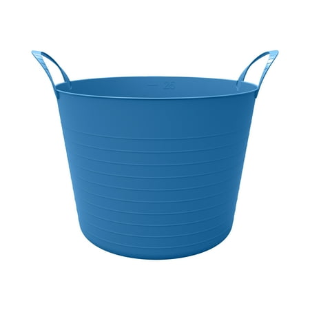 Mainstays 7 Gallon Flex Tub, Blue Isle