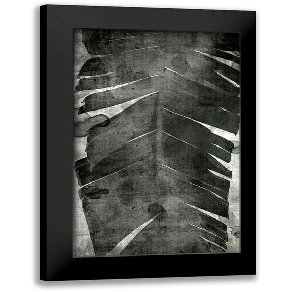 Brown, Denise 11x14 Black Modern Framed Museum Art Print Titled - Palm Expression 1 V2