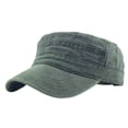 thumbnail image 2 of AYYUFE Baseball Cap Flat Top Washed Spring Summer Vintage Low-profile Cadet Hat for Outdoor, 2 of 8