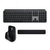 Logitech MX Keys Advanced Illuminated Wireless Keyboard and Mouse Bundle