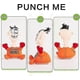 thumbnail image 5 of 2025 Funny Punch Me Screaming Doll, Anti-Stress Punch me Doll, Boxing Toy Creative Vent Screaming Doll, Desktop Interactive Toys with Sound Punching B, 5 of 5
