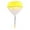 Yellow, variant on Clerance Under $1 PEONAVET Parachute Toy for Kids, Hand Throwing Parachute Outdoor Toys, Inside & Outside Throwing Toys for Party Favors(Orange)