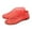 Red, variant on Womens Mesh Ballet Flats Hollow Jelly Slip On Shoes For Women Clear Low Heel Summer Footwear Black US:6