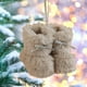 thumbnail image 3 of Adornos Navideños de Peluche con Forma de Mini Botas y Lazo para El Árbol | Adorable Decoración Navideña para Árboles de Navidad - Paquete de 10, 3 of 6