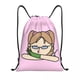 thumbnail image 2 of Mochila con cordón para enfermera, diseño de dibujos animados, para gimnasio, deportes, senderismo, 2 of 5