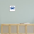 thumbnail image 2 of Stupell Industries Detailed Crab Wildlife Blue Ocean Sea Life Painting Gray Framed Art Print Wall Art, Design by Patti Mann, 2 of 7