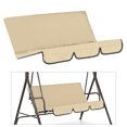 thumbnail image 4 of Garden Swing Seat Cover Patio Cushion Protection Covers Beige, 4 of 7