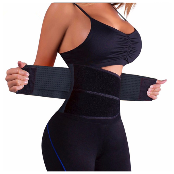 Waist Trainer Sweat Belt For Stomach Fat Weight Loss Walmart Com Walmart Com