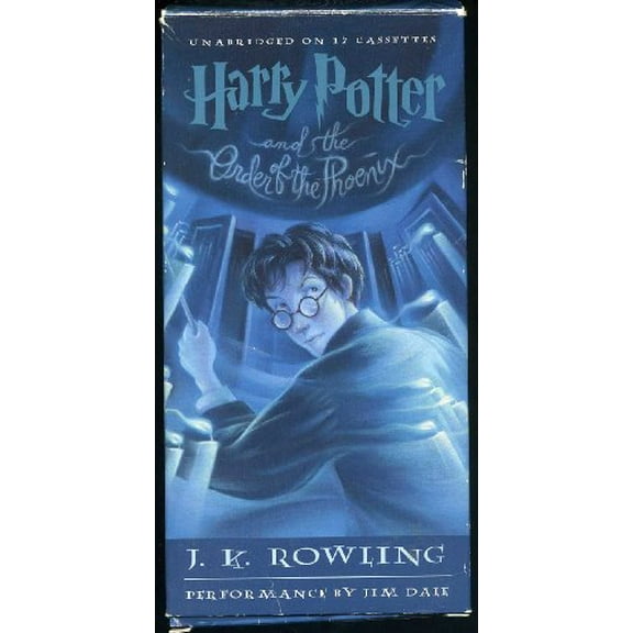 Pre-Owned Harry Potter and the Order of the Phoenix (Audiobook On Cassette Tape) by J K Rowling, Jim Dale