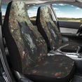 thumbnail image 4 of XYZCANDO Car Seat Covers Black Horse Forest Print 2 Pack Car Front Seat Covers Waterproof Truck SUV Van Comfortable Decorative Vehicle Seat Covers, 4 of 10