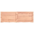 thumbnail image 5 of vidaXL Wall Shelf Light Brown 15.7"x23.6"x0.8" Treated Solid Wood Oak, 5 of 24