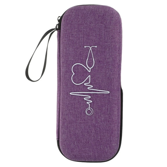 STOBOK Compact Stethoscope Storage Pouch with Net Pouch Inside 1Pc