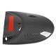 thumbnail image 4 of Extensor de guardabarros trasero de motocicleta, patrón de fibra de carbono, reemplazo brillante para 765 R 2017-2022, 4 of 5
