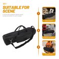 thumbnail image 1 of OULII Black Trumpet Carrying Bag with Comfortable Cotton Inside and Side Strap for Easy Storage, 1 of 8