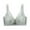 Green, variant on Fesfesfes Bras for Women Hollow Lace Patchwork Bras Solid Color Side Stowed No Underwire Bras Back Four Rows Of Buckles Gather Push Up Everday Underwear Bras
