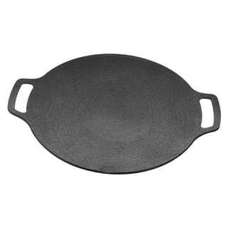 Korean Bbq Grill Pan, Korean Bbq Grill Non Stick Grill Pan Circular  Stovetop Bbq Grill Plate Barbecue Disk For Indoor Outdoor Camping - Temu