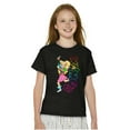 thumbnail image 4 of XOMG POP Neon Logo Kinley Cartoon Girls Kids T Shirt Tees Teen Brisco Brands X, 4 of 6