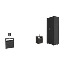 Depot E-Shop Louise 3 Piece Bedroom Set