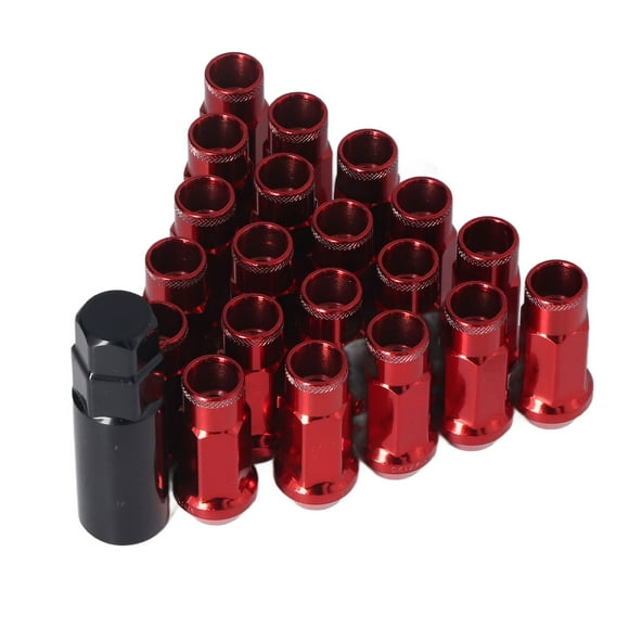 Lug Nut Replacement,20pcs M12x1.25 Metal Wheel Lug Nuts Car Lug Nuts Finest Materials