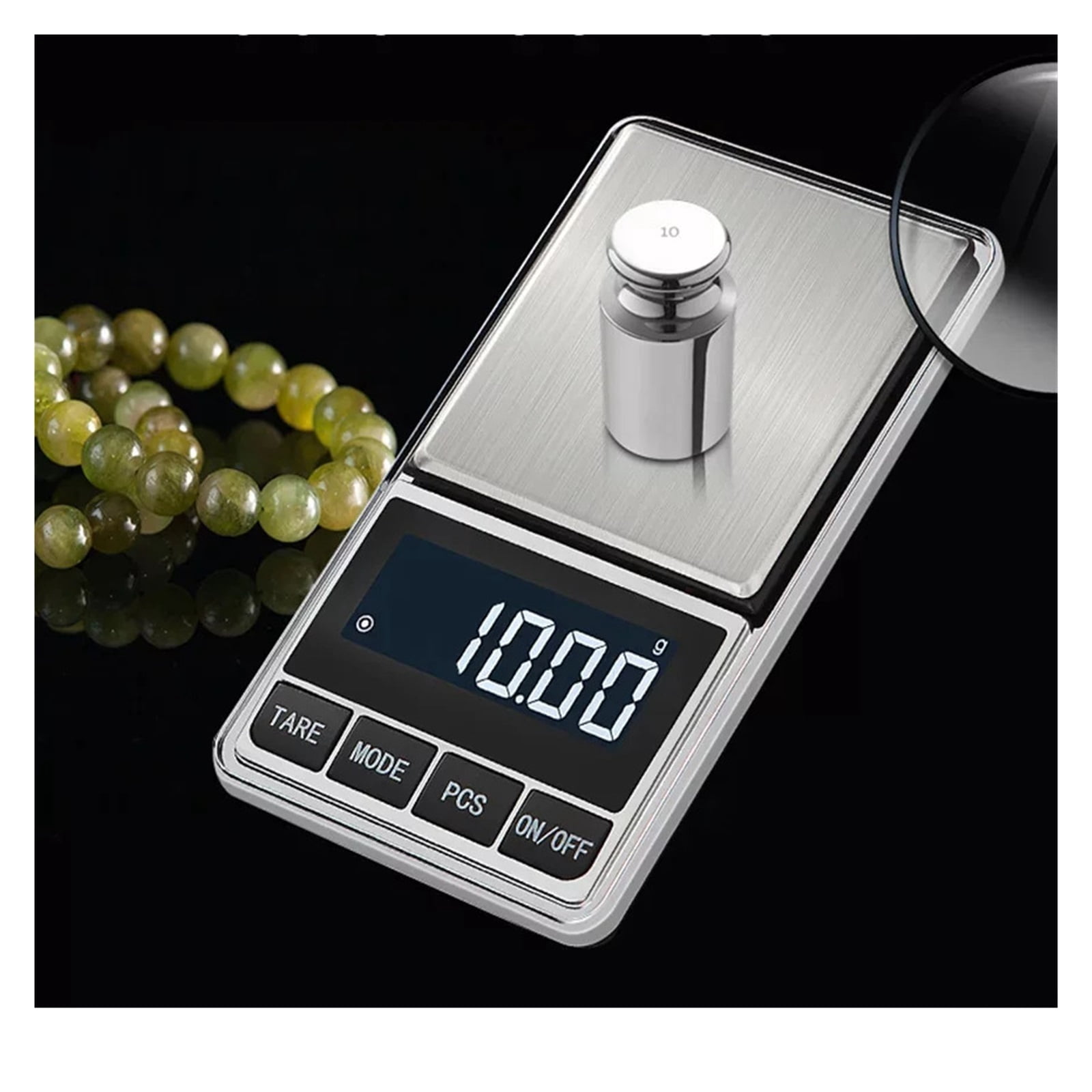 Pocket Scale Precision Digital Electronic Gold Jewelry Carat Diamond Balance Mini Portable Weighing ,Multifunction