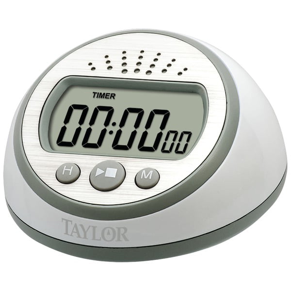 Taylor 10 Key Digital Kitchen Household Baking Timer 1.2" LCD Readout 3-Pack 