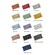 thumbnail image 5 of New solid color leather small wallet, passport holder, envelope, coin purse, faux leather glasses holder, nano white, 5 of 5