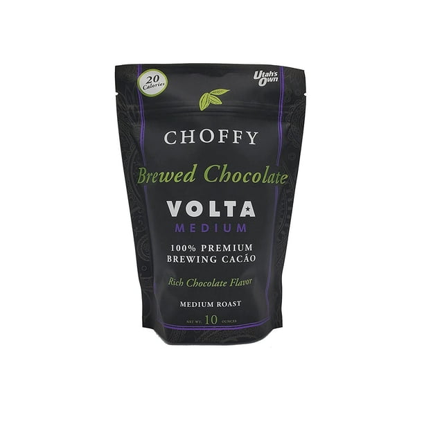 Choffy Brewed Cacao Coffee Alternative Substitute 10 Oz Volta Medium