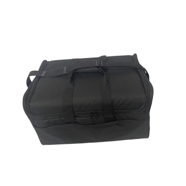Bolsa para cajón con asa de transporte, accesorios, correa de hombro ajustable y acolchada resistente, funda para percusión, estuche para cajón L