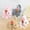 4pc#Pink,White,Grey,Brown, variant on Interactive Plush Bunny Backpack with Moving Ears & Sounds, Walking Electronic Pet Rabbit with Tail Wagging, Remote Control Stuffed Animal Toy, Easter Basket Stuffers Gift for Kids