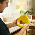 thumbnail image 3 of Pear Shaped Bird for Indoor Outdoor Use All-Season Comfort for Parrots and Budgies Removable Window Hanging Cage Accessory for Gentle Chewing and Enrichment, 3 of 3