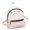 White, variant on JAHH School Starts Season Women Leather Backpack School Rucksack College Shoulder Satchel Travel Backpack Purse for Fashion Genuine Leather Convertible Handbag Travel Ladies Bag