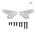 thumbnail image 2 of ZheElen Front Rear Shock Absorber Lightweight RC Car Upgrade Part Lower Mounting Code Portable Crawler Damper DIY Accessories Parts Silver/1 Pair Silver/1 Pair, 2 of 6