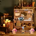 thumbnail image 5 of Mud Kitchen Playset for Kids, Wooden Magic Kitchen Set w/Wand, Recipe, Removable Sink, Faucet, Stove, Toddler Outdoor Pretend Play Kitchen, Witch Role Play, Fairy Potion, Gift for Boys Girls, 5 of 9