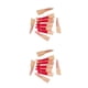 thumbnail image 2 of Moyic 10 paquetes/lote de uñas para dedos: uñas postizas duraderas y elegantes para cualquier persona que ama el arte de las uñas, uñas uña roja (8*2 cm) 2Conjunto, 2 of 6
