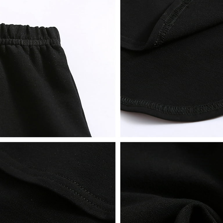 Black overall shop skirt extender