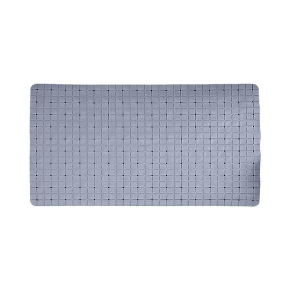Non Slip Bath Tub Mat, Soft Shower Mat, Anti-Slip Bathroom Mat With Strong Suction Cups And Holes, Odorless Bathtub Mat, Machine Washable